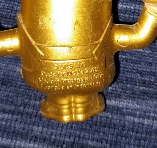 McDonalds Minions Toys Gold Golden Mini Figures Lot of 3 Despicable Me Bundle - Thumbnail 7