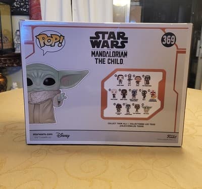 Funko Pop! Star Wars The Child #369 10″ Jumbo The Mandalorian Grogu Bobble-Head - Thumbnail 5