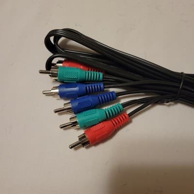 Component Video Audio RCA Cable 6 Male to Male Red Green Blue 6ft - Thumbnail 2