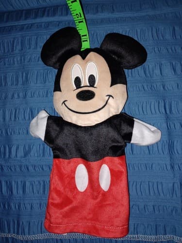 Vinitage Disney Plush Mickey Mouse Hand Puppet by Applause - Image 1