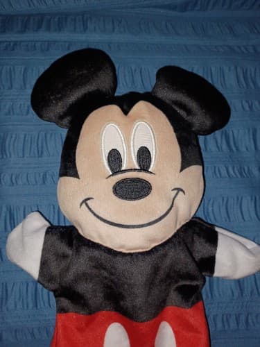 Vinitage Disney Plush Mickey Mouse Hand Puppet by Applause - Thumbnail 2