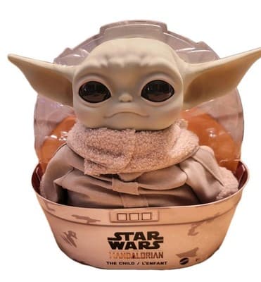 Star Wars Mandalorian The Child Grogu Mattel GWD85 Figure Pod Carry Case 2020 - Image 1