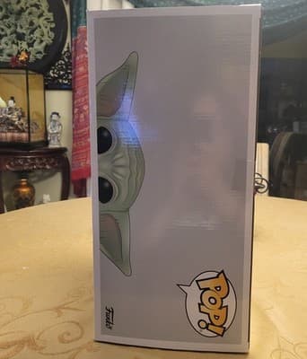 Funko Pop! Star Wars The Child #369 10″ Jumbo The Mandalorian Grogu Bobble-Head - Thumbnail 8
