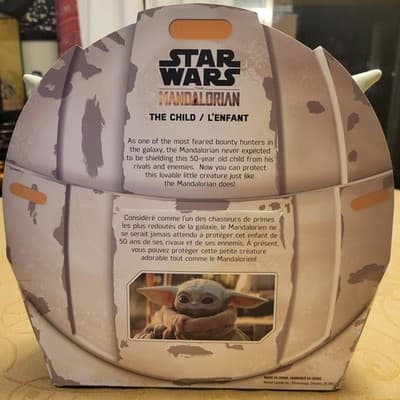 Star Wars Mandalorian The Child Grogu Mattel GWD85 Figure Pod Carry Case 2020 - Thumbnail 3