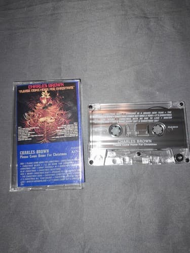 Vintage Cassette Tape Charles Brown Please Come Home For Christmas - Image 1