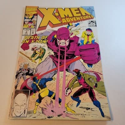 Marvel X-Men Adventures 2 1992 Death Of An X Man Comic Book VF - Image 1