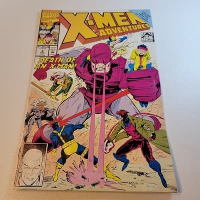 Marvel X-Men Adventures 2 1992 Death Of An X Man Comic Book VF - Thumbnail 2