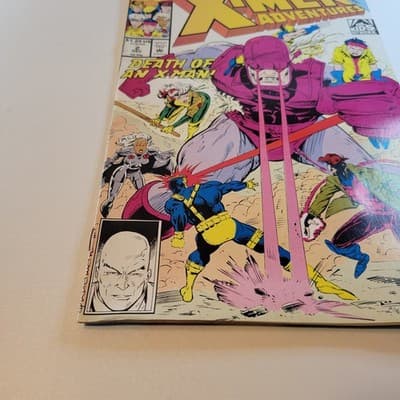 Marvel X-Men Adventures 2 1992 Death Of An X Man Comic Book VF - Thumbnail 3