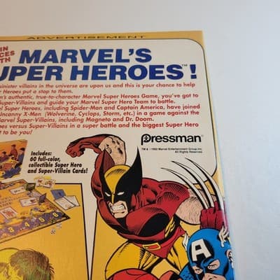 Marvel X-Men Adventures 2 1992 Death Of An X Man Comic Book VF - Thumbnail 11