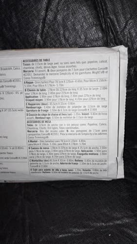 Simplicity 9876 Sewing Pattern For Dummies Table Runner & Chair Seat Covers UC - Thumbnail 4