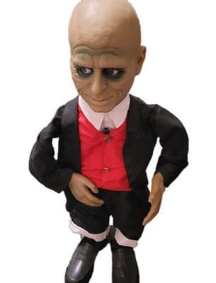GEMMY Monster Munchies Halloween Butler Animated Talking Candy Bowl 3ft - Thumbnail 2