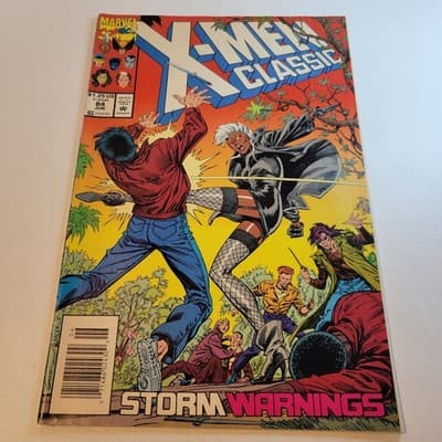 Marvel X-Men Classic 84 1993 Storm Warnings Comic Book Direct VF - Image 1