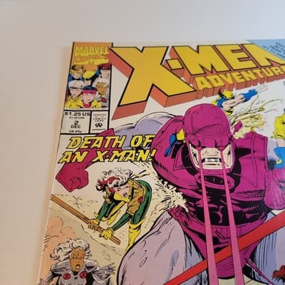 Marvel X-Men Adventures 2 1992 Death Of An X Man Comic Book VF - Thumbnail 5