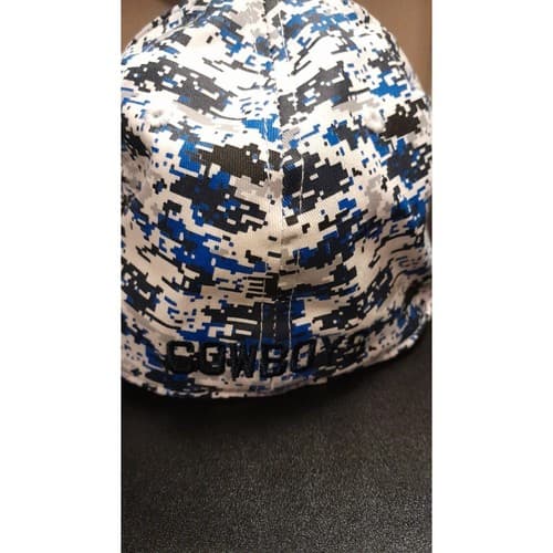 Dallas Cowboys Authentic Hat Digital Camo Black Embroidered Cowboys Youth Cap - Thumbnail 5