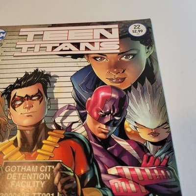 Teen Titans #22 DC Comics 2016 Suicide Squad Movie Tie-In NM Direct Edition - Thumbnail 5