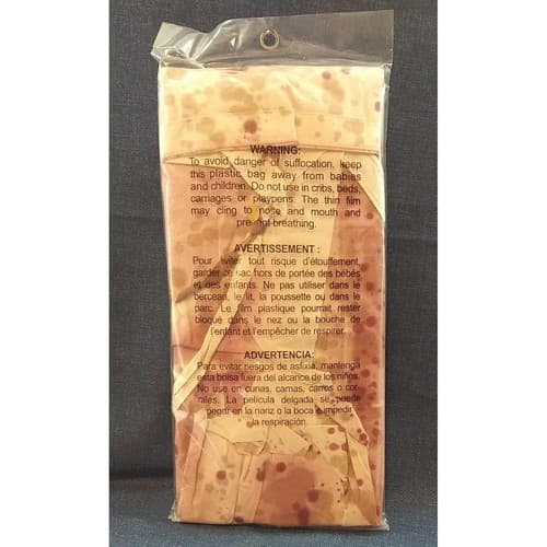 Blood Stained Butcher Apron With 3 Knives Cosplay Pig Costume Accessories Props - Thumbnail 4
