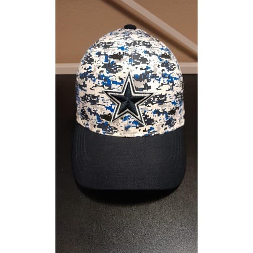 Dallas Cowboys Authentic Hat Digital Camo Black Embroidered Cowboys Youth Cap - Thumbnail 2