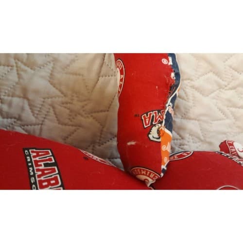 Alabama Crimson Tide Alburn University Stuffed Teddy Bear Hand Crafted 17" Rare - Thumbnail 10