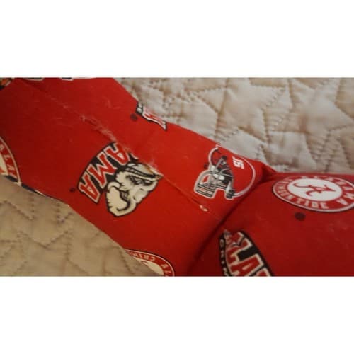 Alabama Crimson Tide Alburn University Stuffed Teddy Bear Hand Crafted 17" Rare - Thumbnail 6