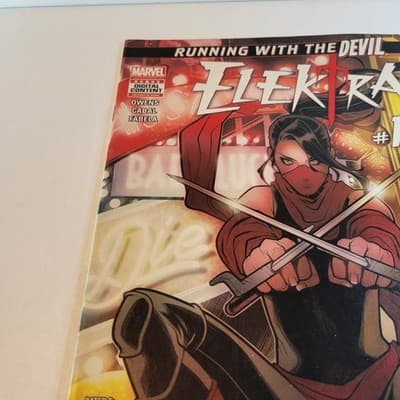 Marvel Elektra 1 2017 Running With The Devil Comic Book NM Direct - Thumbnail 5