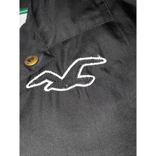 Hollister California All-Weather Navy Blue Jacket Full Zip Outerwear Size S Smal - Thumbnail 2