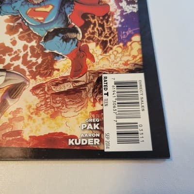 Action Comics #33 |2014| DC New 52 Superman Doomed Part 1 VF/VF+ Direct - Thumbnail 2