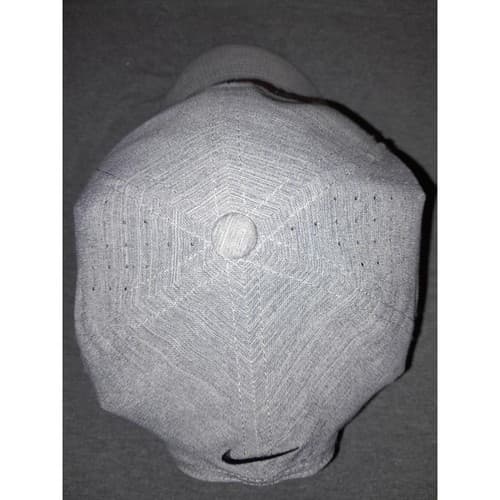 Nike Legacy91 Dri-Fit Hat CAP Gray Embroidered HUSTLE Runner Sports Golf - Thumbnail 5