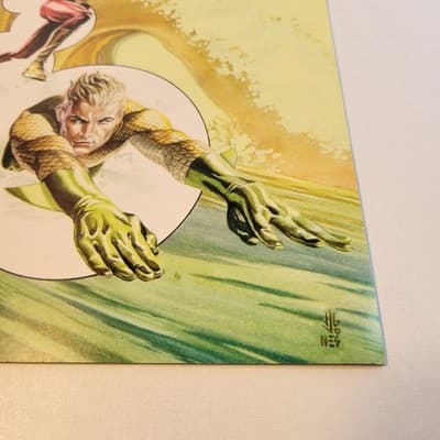 Justice League #34 (2018) DC | Flash & Aquaman Cover | Priest Woods | VF+ - Thumbnail 4