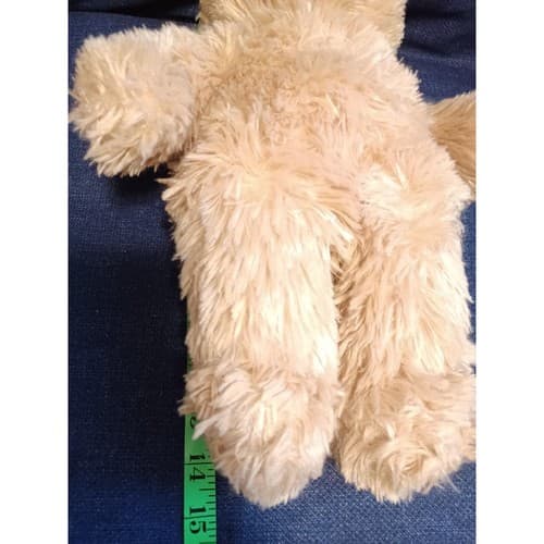 Build-A-Bear Tan Big Nose Hugs N Cream Light Brown Teddy Bear Plush 14" BABW - Thumbnail 10