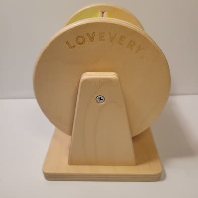 Lovevery Wooden Spinning Drum Montessori Baby Toy Color Wheel 7–8 Months - Thumbnail 3