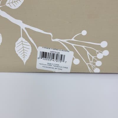 Pinnacle 4x6 Photo Album Fits 240 Photos Tan Floral Frame Cover New - Thumbnail 5