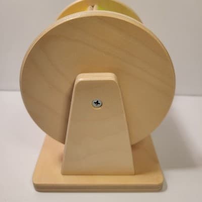 Lovevery Wooden Spinning Drum Montessori Baby Toy Color Wheel 7–8 Months - Thumbnail 5