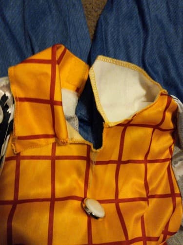 Woody Toy Story 4 Deluxe Halloween Costume Cowboy Dress Up Boy's Medium M Disney - Thumbnail 6