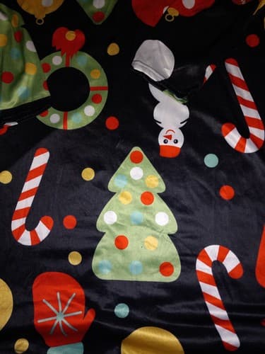 Christmas SNOWMAN Candy Canes Dress Long sleeve Dress 2XL XXL Fashion Women - Thumbnail 2