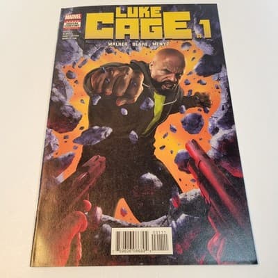 Luke Cage #1 (2017) Marvel Comics | Walker Blake | VF/VF+ | Direct Edition - Thumbnail 2