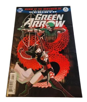 DC Comics Green Arrow Issue 6 Vol 7 2016 Sins of the Mother NM Comic Book - Image 1