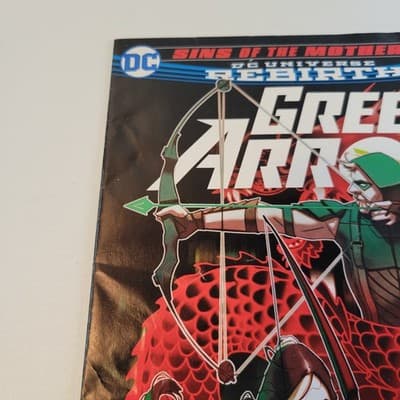 DC Comics Green Arrow Issue 6 Vol 7 2016 Sins of the Mother NM Comic Book - Thumbnail 6