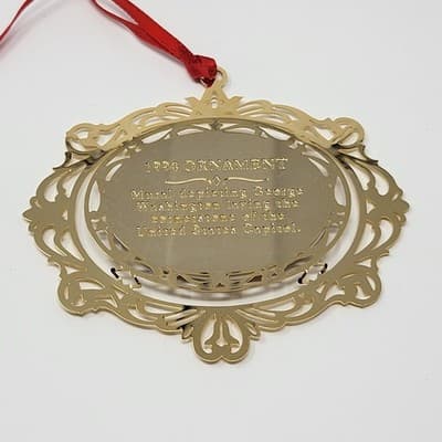 George Washington Masonic National Memorial Capitol Cornerstone Ornament 1994 - Thumbnail 2