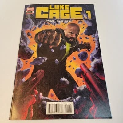 Luke Cage #1 (2017) Marvel Comics | Walker Blake | VF/VF+ | Direct Edition - Image 1