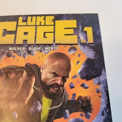 Luke Cage #1 (2017) Marvel Comics | Walker Blake | VF/VF+ | Direct Edition - Thumbnail 6