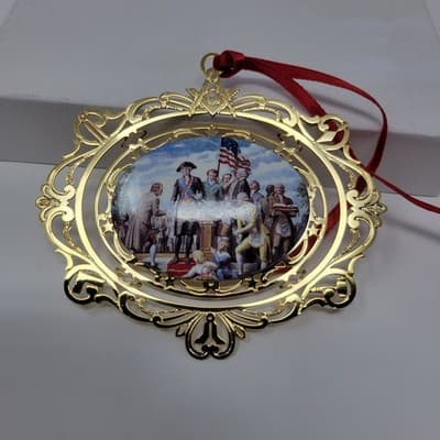 George Washington Masonic National Memorial Capitol Cornerstone Ornament 1994 - Thumbnail 5