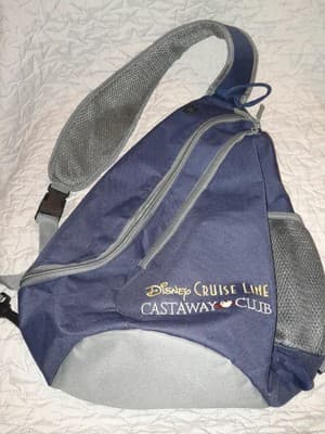 Disney Cruise Line Castaway Club Sling Backpack – Utility Resortwear Travel Bag - Image 1
