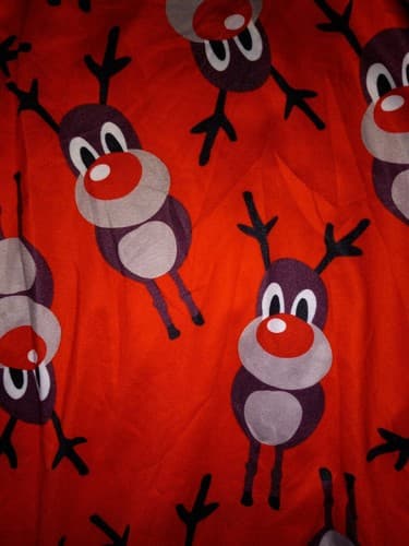 Rudolph Christmas Dress Women’s 2XL Long Sleeve Holiday Cute Festive Tunic - Thumbnail 4