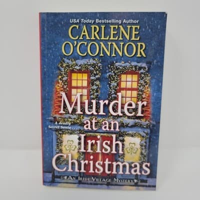 CARLENE OCONNOR Murder At An Irish Christmas Irish Village Mystery 2016 PB - Thumbnail 2