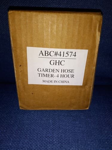 ABC GHC Garden Hose Timer #41574 4-Hour Automatic Watering Timer Open Box - Thumbnail 2