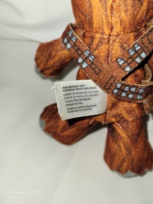Star Wars Scenez Chewbacca Plush 5.5″ Pocket Pal Disney EUC - Thumbnail 4