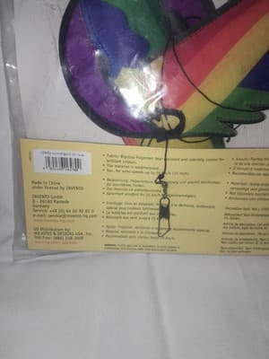 3D Twist Windspiration Rainbow Hummingbird Garden Wind Spinner Outdoor Decor - Thumbnail 4