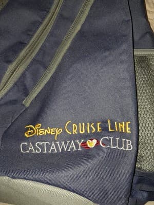 Disney Cruise Line Castaway Club Sling Backpack – Utility Resortwear Travel Bag - Thumbnail 3