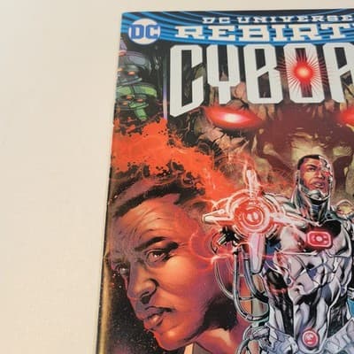 Cyborg #1 DC Rebirth 2016 | Semper Jr Pelletier | 1st Issue | VF/VF+ - Thumbnail 5