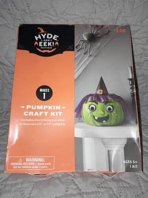 Hyde and Eek Boutique Pumpkin Witch Craft Kit Halloween New - Image 1